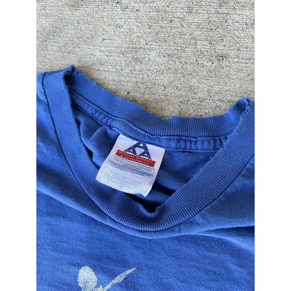 2001 VTG Phish Band Trey Anastasio Summer Tour T-Shirt Blue Men's Large RARE - Picture 5 of 5